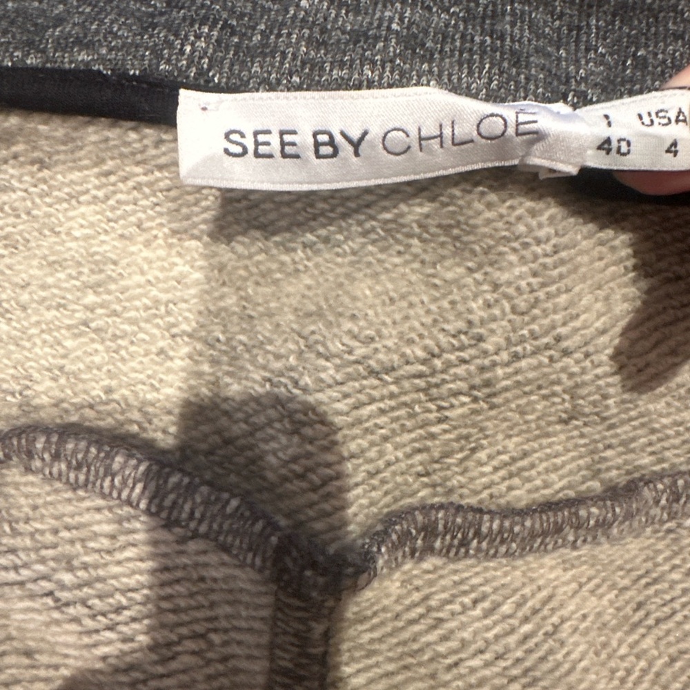 See By Chloe Charcoal Joggers Exellent new condition